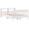 vidaXL Bed Frame without Mattress White 120x200 cm Solid Wood Pine