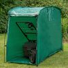 Happy People Garage for Lawn Mower 180x125x85 cm Green