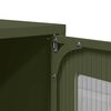 vidaXL TV Cabinet Olive Green 68x39x60.5 cm Steel