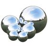 vidaXL Mirror Ball 6 pcs &Oslash; 15 cm Silver Stainless Steel 201