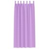 vidaXL Blackout Curtains with Rings 2 pcs Purple 260 x 140 cm