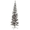 vidaXL Slim Christmas Tree Black 240 cm