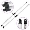 vidaXL Bimini Top Support Poles 2 pcs Aluminium