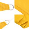vidaXL Sunshade Sail 160 g/m² Yellow 2.5x5 m HDPE