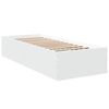 vidaXL Bed Frame without Mattress White 90x200 cm