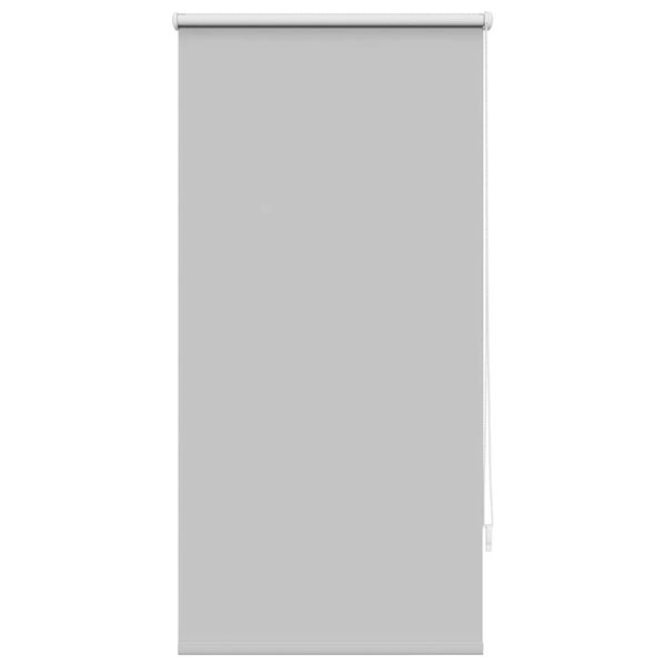 vidaXL Roller Blind Blackout 64.4x120 cm Fabric Width 60 cm Grey
