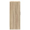 vidaXL Shoe Cabinet Sonoma Oak 60x35x92 cm Engineered Wood