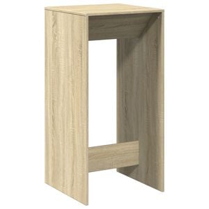 vidaXL Bar Table Sonoma Oak 51x50x103.5 cm Engineered Wood