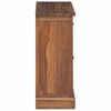vidaXL Storage Cabinet Natural 65 x 30 x 75 cm Solid Teak Wood