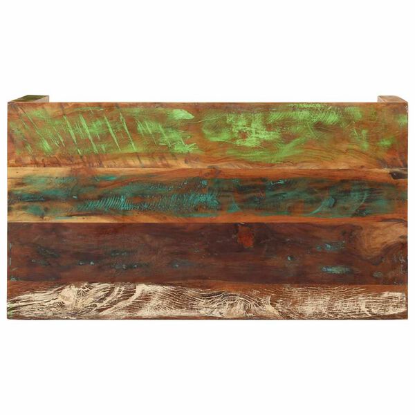 vidaXL Coffee Table 110x55x40 cm Solid Reclaimed Wood