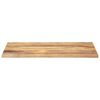 vidaXL Table Top 100x70x2.5 cm Rectangular Solid Wood Mango