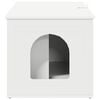 vidaXL Cat House White 85 x 55 x 50 cm Engineered Wood