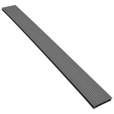 vidaXL WPC Decking Boards with Accessories 30 m² 2.2 m Grey