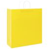 vidaXL Paper Bags 250 pcs with Handles Yellow 45x17x48 cm