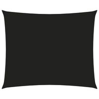 vidaXL Sunshade Sail Oxford Fabric Rectangular 2x3 m Black