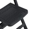 vidaXL Folding Garden Chairs 4 pcs PP Anthracite