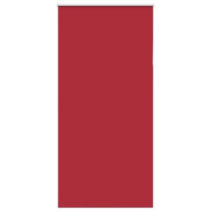 vidaXL Roller Blind Blackout Red 110x230 cm Fabric Width 105.7 cm Polyester