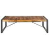 vidaXL Coffee Table 140x140x40 cm Solid Wood