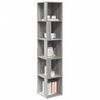 vidaXL Corner Cabinet Grey Sonoma 33x33x164.5 cm Engineered Wood