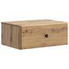 vidaXL Wall-Mounted Bedside Cabinet Artisan Oak 49 x 34.5 x 20 cm
