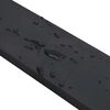 vidaXL Rubber Edge for Snow Plow Black 300x8x1 cm