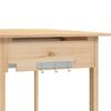 vidaXL Potting Table with Sink 147.5x44x139.5 cm Solid Wood Fir