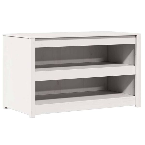 vidaXL Kitchen Cabinet White 106 x 55 x 64 cm Solid Pine Wood