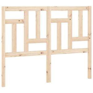 vidaXL Bed Headboard 140,5x4x100 cm Solid Wood Pine