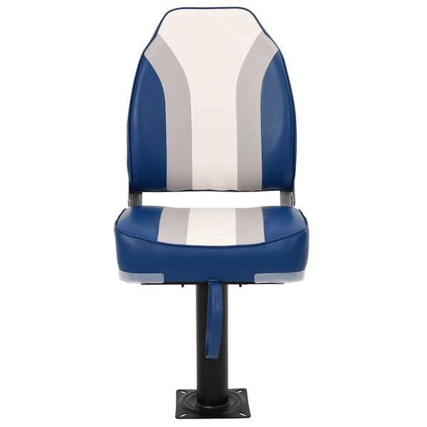 vidaXL Boat Seat with Pedestal 360&deg; Rotatable