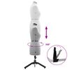 vidaXL Adjustable Dress Form Female Height Adjustable Grey M Velvet