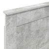 vidaXL Headboard with Headboard Concrete Grey 75 cm Engineered Wood