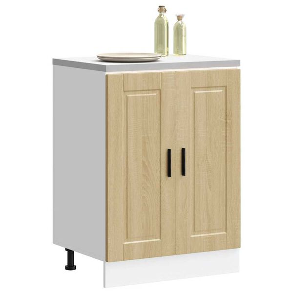 vidaXL Kitchen Base Cabinet&nbsp;Porto Sonoma Oak Engineered Wood