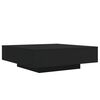 vidaXL Coffee Table Black 100x100x31 cm Engineered Wood