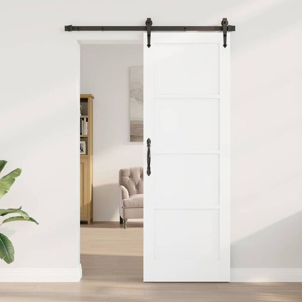 vidaXL Interior Door ORKDAL White 73.5 x 211 cm Plywood