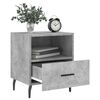 vidaXL Bedside Cabinets 2 pcs Concrete Grey 40x35x47.5 cm Engineered Wood