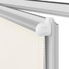 vidaXL Roller Blind Blackout Off White 95x130 cm Fabric Width 90.7 cm Polyester