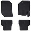 vidaXL Car Mat 4 pcs Black suitable for DS3 2019- Rubber