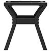 vidaXL Coffee Table Legs Y-Frame 30x30x33 cm Steel
