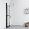 vidaXL Foldable Walk-in Shower Wall Frosted ESG Glass 70x190 cm