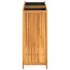 vidaXL Garden Planter with Liner 84x42x100 cm Solid Wood Acacia