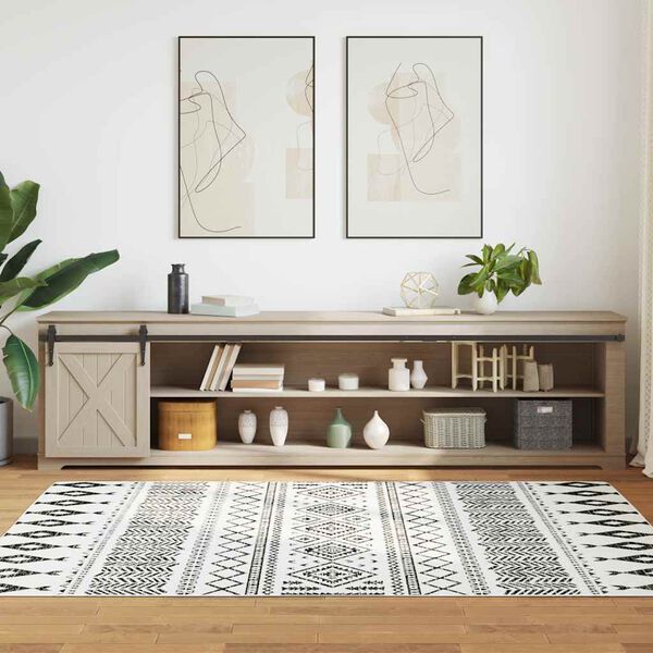 vidaXL Sliding Cabinet Door Kit 244 cm Carbon Steel