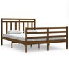 vidaXL Bed Frame without Mattress Honey Brown 140x200 cm Solid Wood
