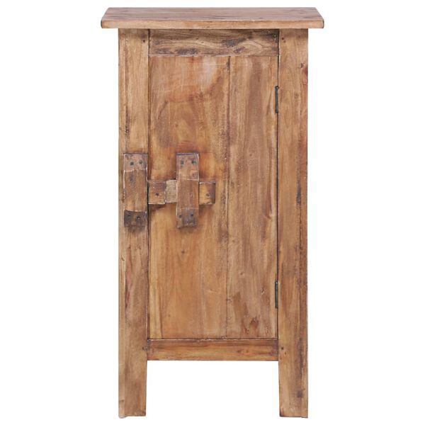 vidaXL Bedside Cabinet 43x31x80 cm Mixed Recycled Wood