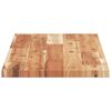 vidaXL Table Top Rectangular 80x30x2 cm Solid Wood Acacia