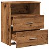 vidaXL Bedside Cabinet Old Wood 50x32x60cm Engineered Wood
