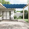 vidaXL Vertical Awning Blue 100x360 cm Oxford Fabric