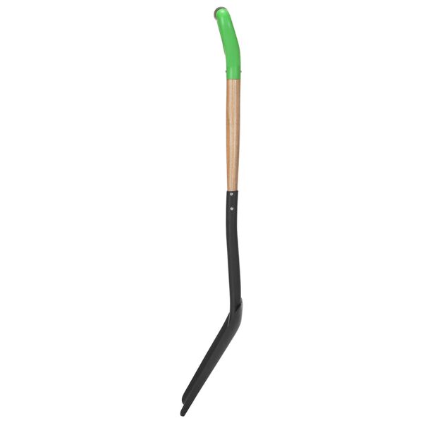 vidaXL Garden Shovel D Grip Steel and Hardwood