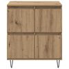 vidaXL Sideboards 2 pcs Artisan oak 120 x 35 x 70 cm Engineered wood