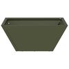 vidaXL Garden Planter 5 pcs Olive Green 35 x 35 x 15 cm