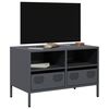 vidaXL TV Cabinet Anthracite 68x39x43.5 cm Cold-rolled Steel